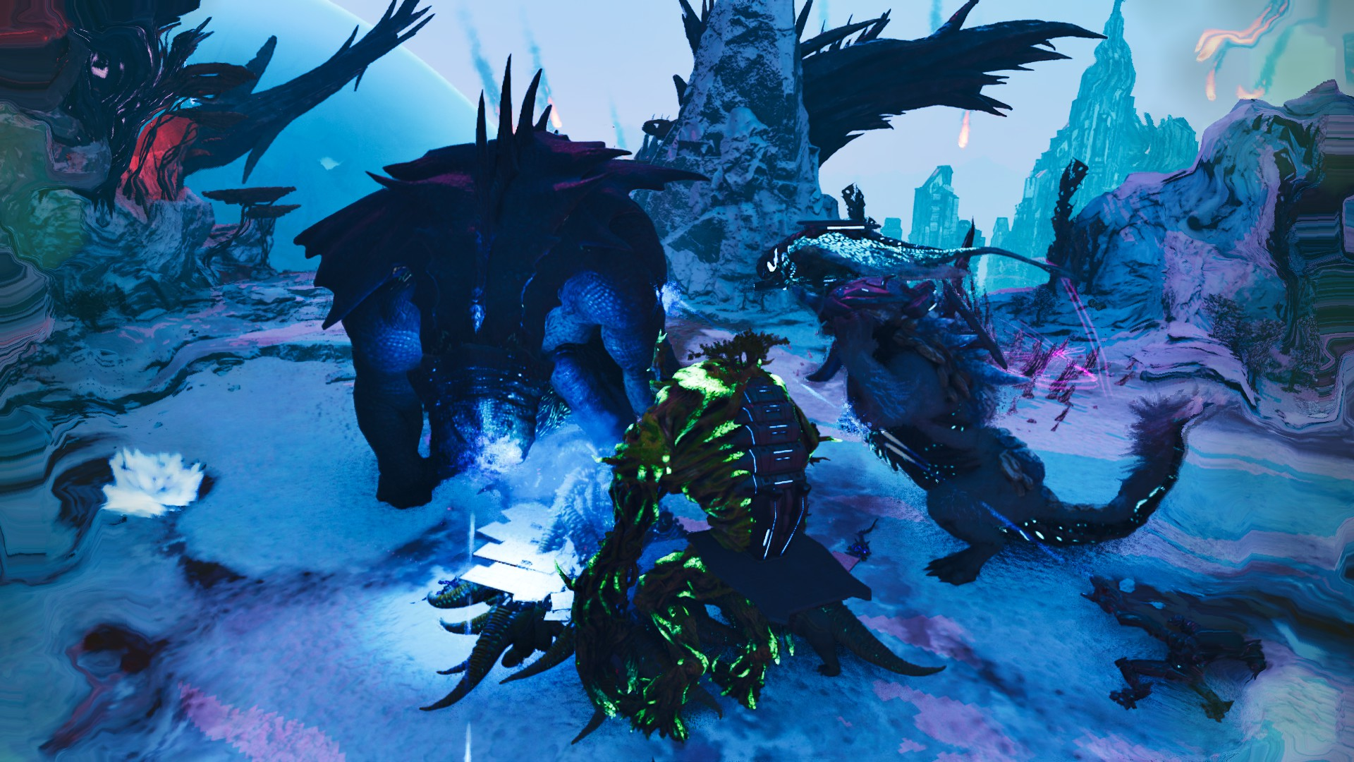 ARK Screenshot von Bossfights